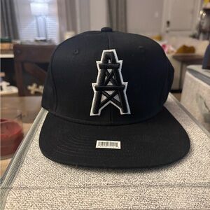 Houston Oiler Black 39THIRTY Cap